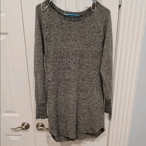 Francesca, black sweater dress, size large